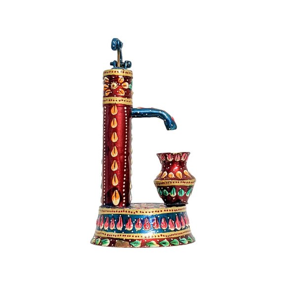 Solid Brass Mini Working Handcrafted Hand Pump (5 Inch) - Picture 5 of 6